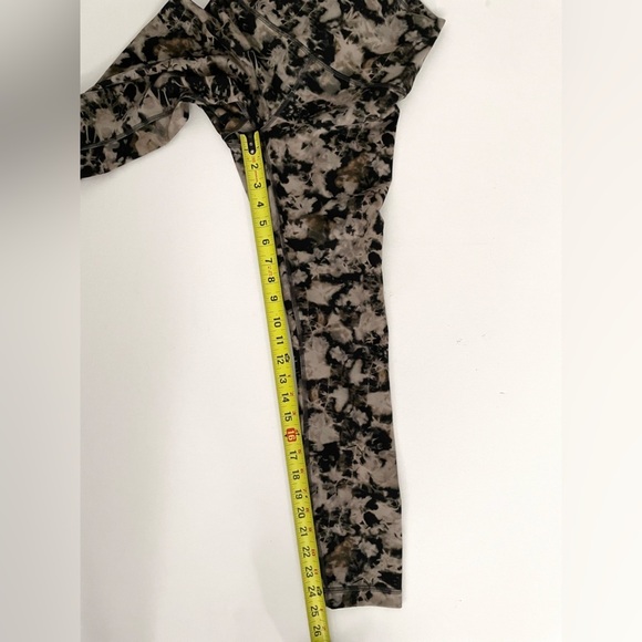 Lululemon Wunder Train High Rise Tight 25" Dispersed Light Raw Linen W5CXNS 6 - Picture 9 of 9